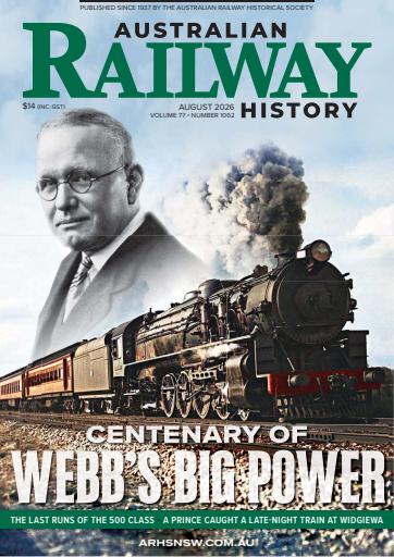 Australian Railway History issue 
