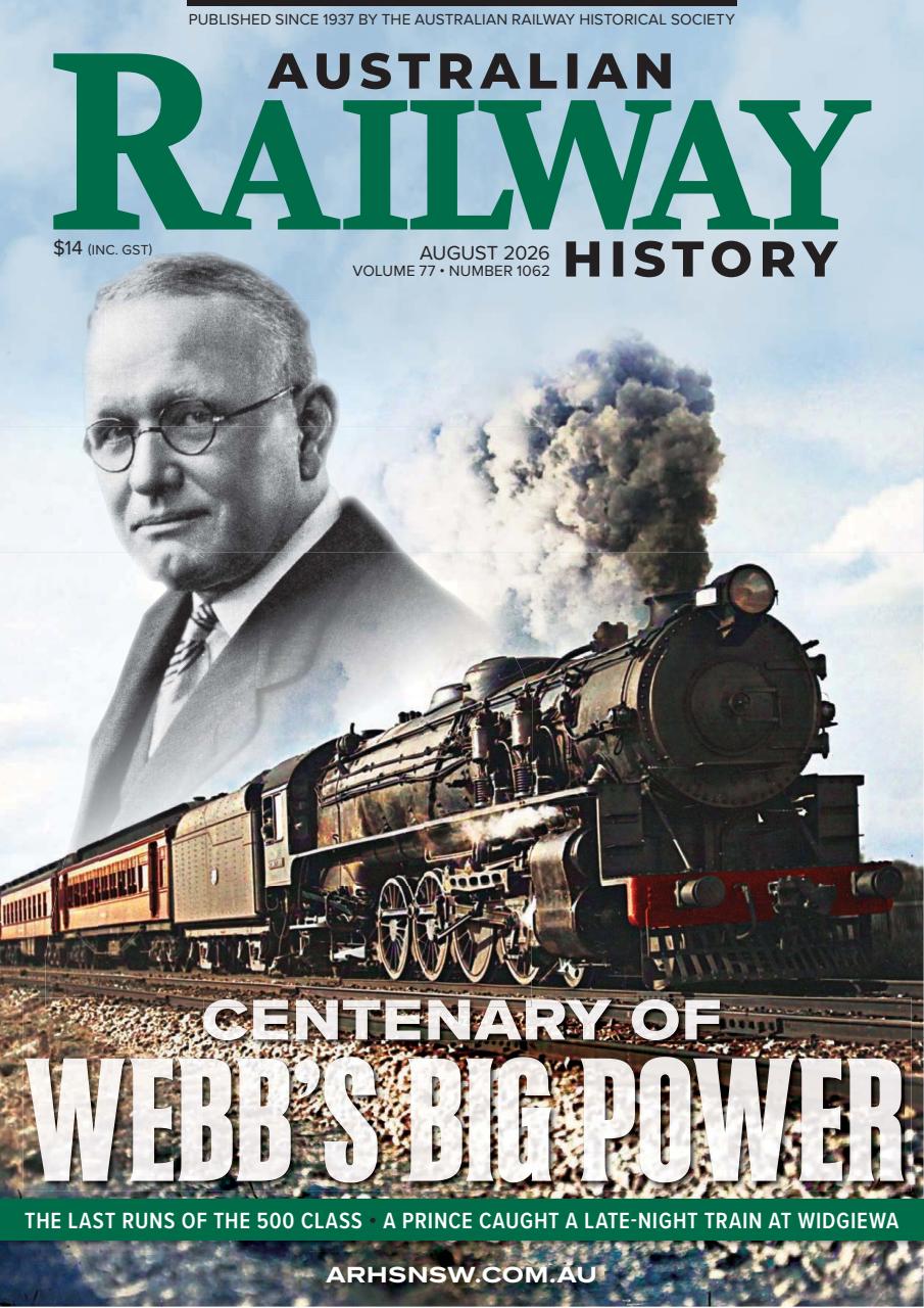 Australian Railway History Preview Pages