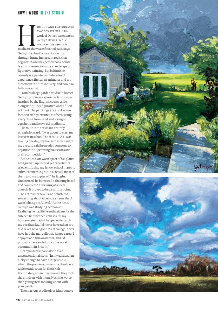 Artists & Illustrators Preview Pages