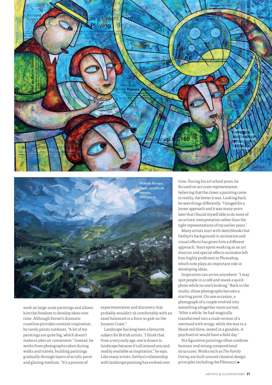 Artists & Illustrators Preview Pages