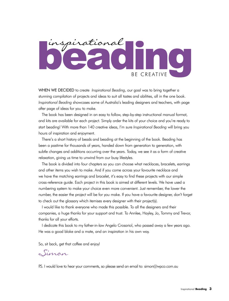 Creative Beading Preview Pages