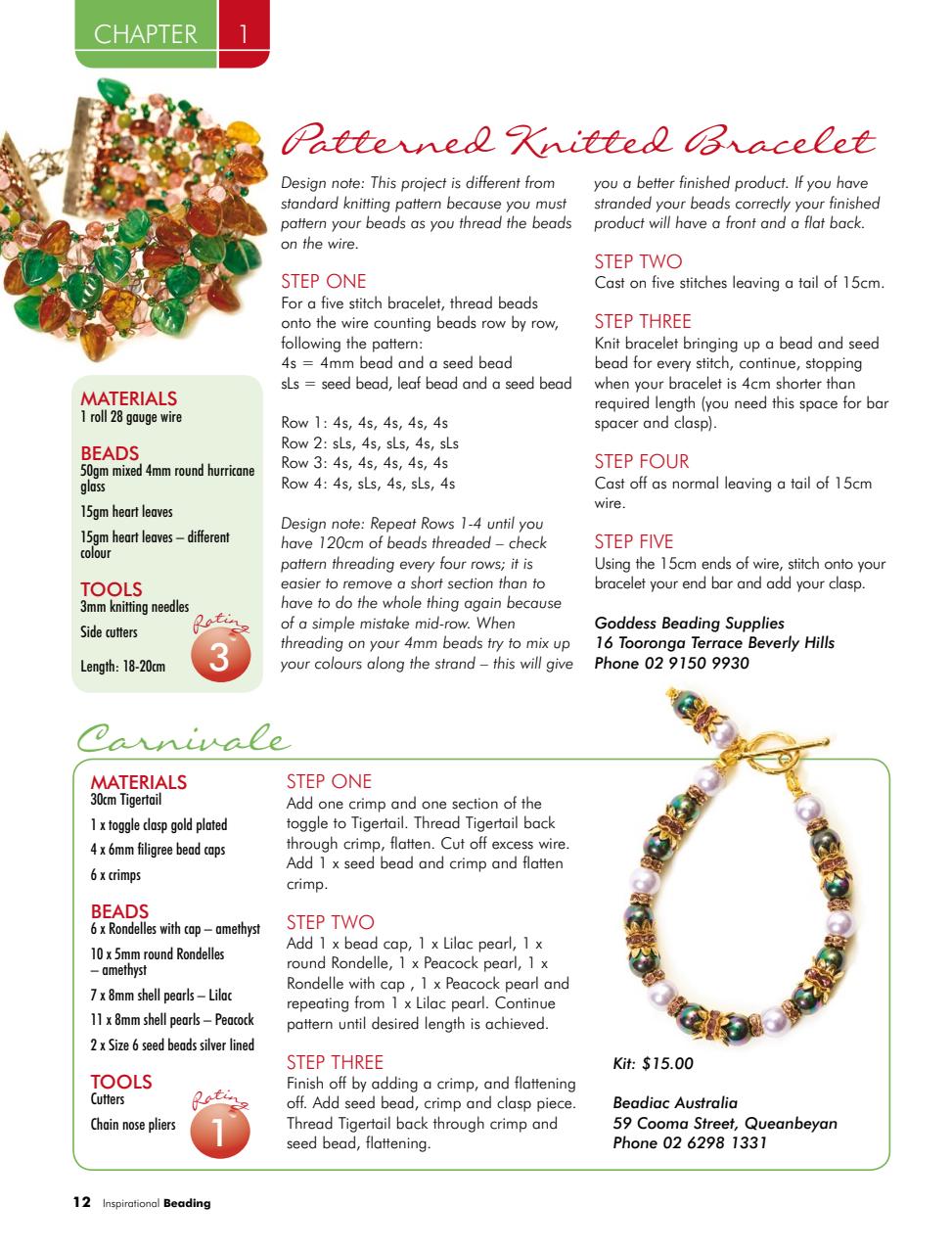 Creative Beading Preview Pages