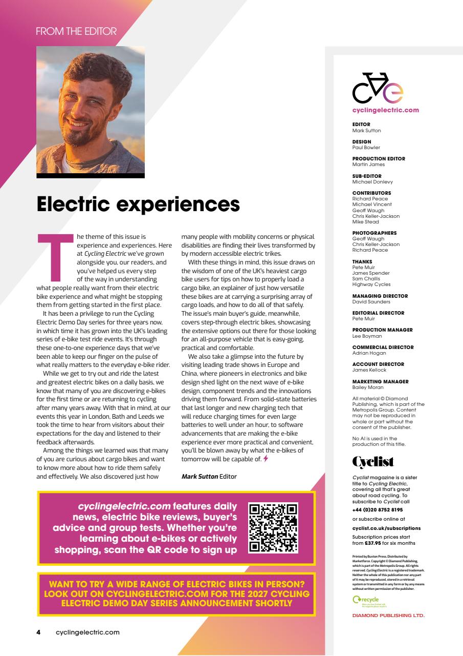 Cyclist Preview Pages
