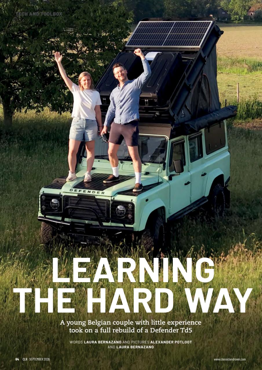 Classic Land Rover Magazine Preview Pages