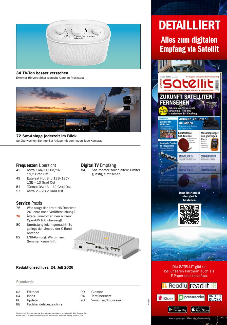 Digital Fernsehen Preview Pages