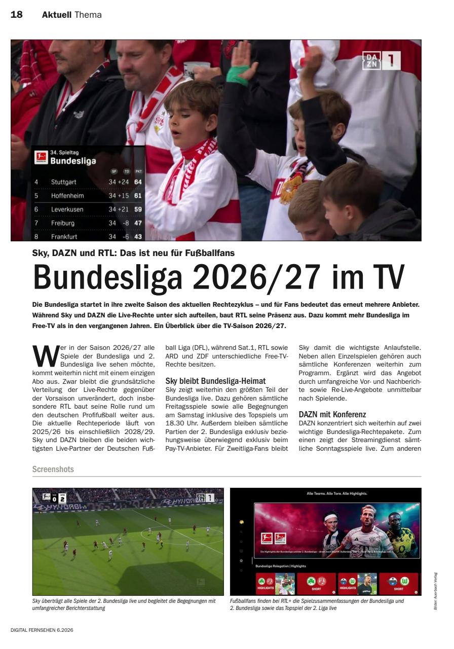 Digital Fernsehen Preview Pages
