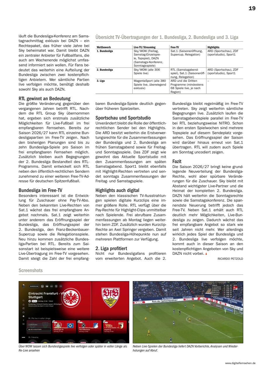Digital Fernsehen Preview Pages