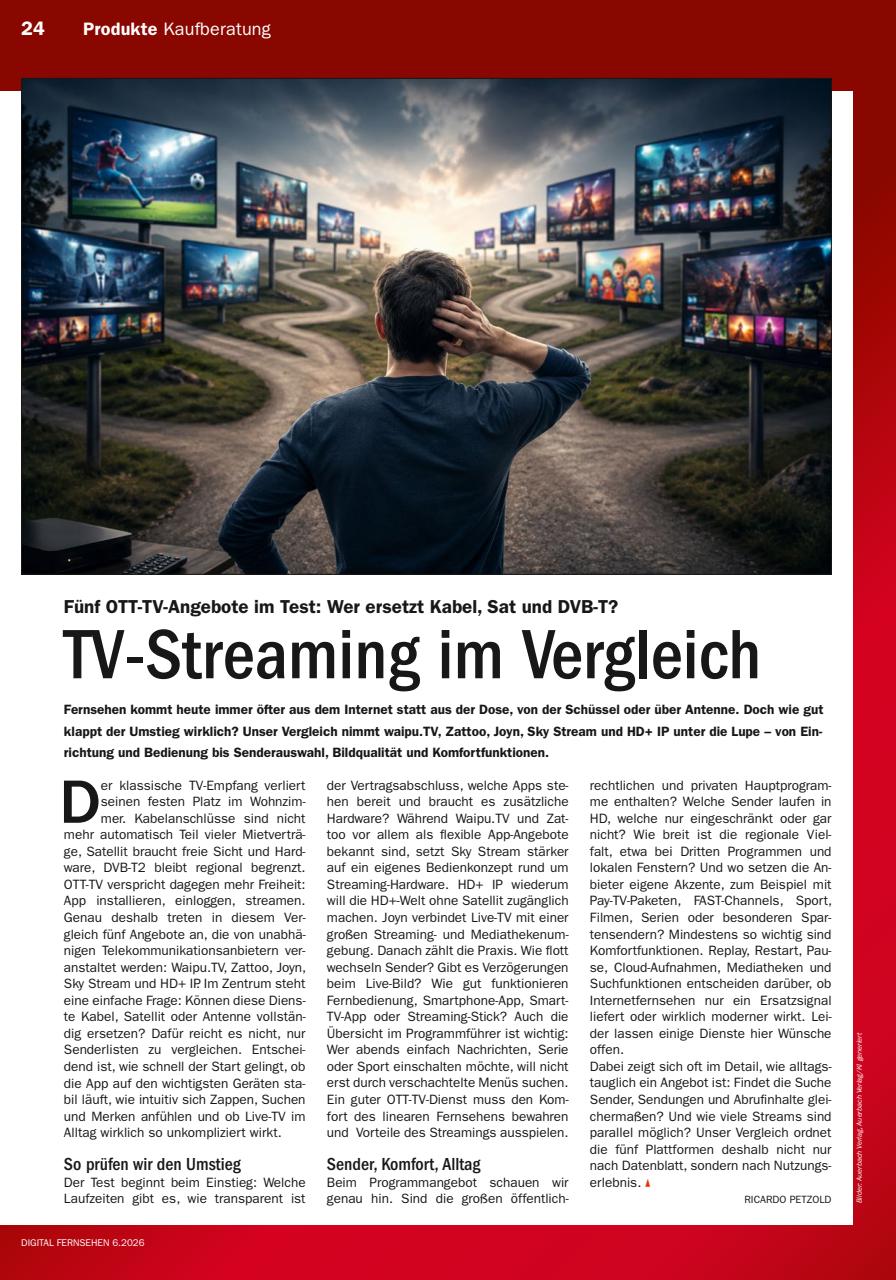 Digital Fernsehen Preview Pages