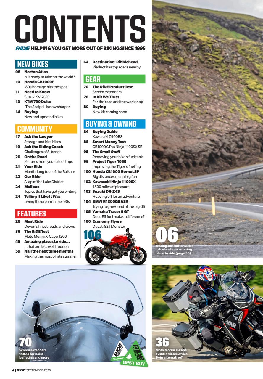 Ride Preview Pages
