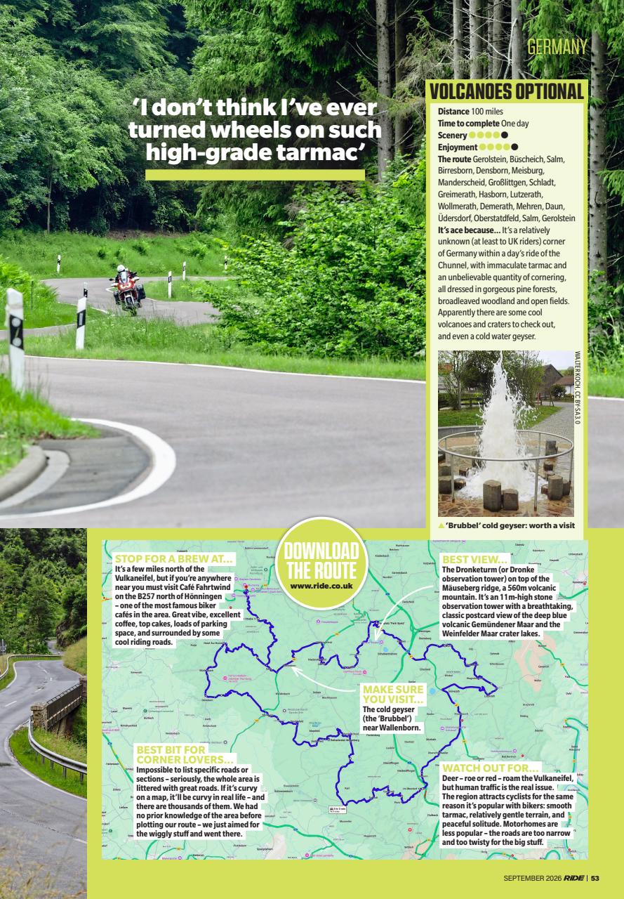 Ride Preview Pages