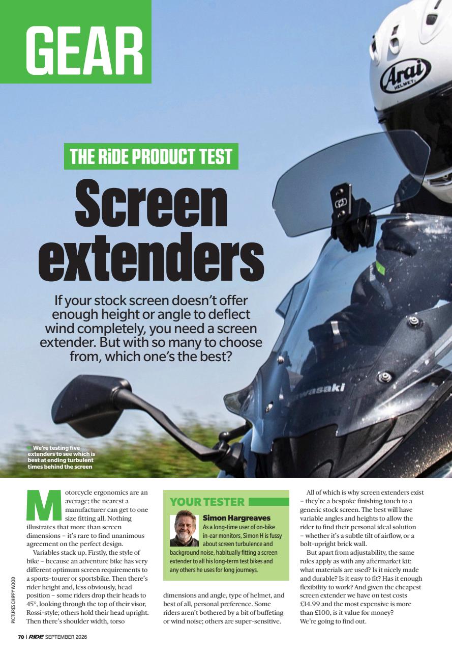 Ride Preview Pages