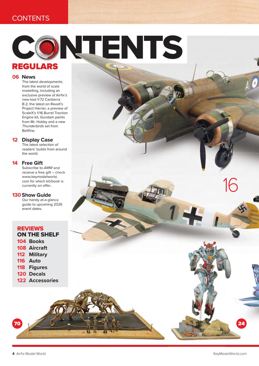 Airfix Model World Preview Pages