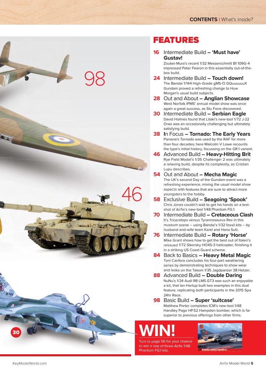 Airfix Model World Preview Pages
