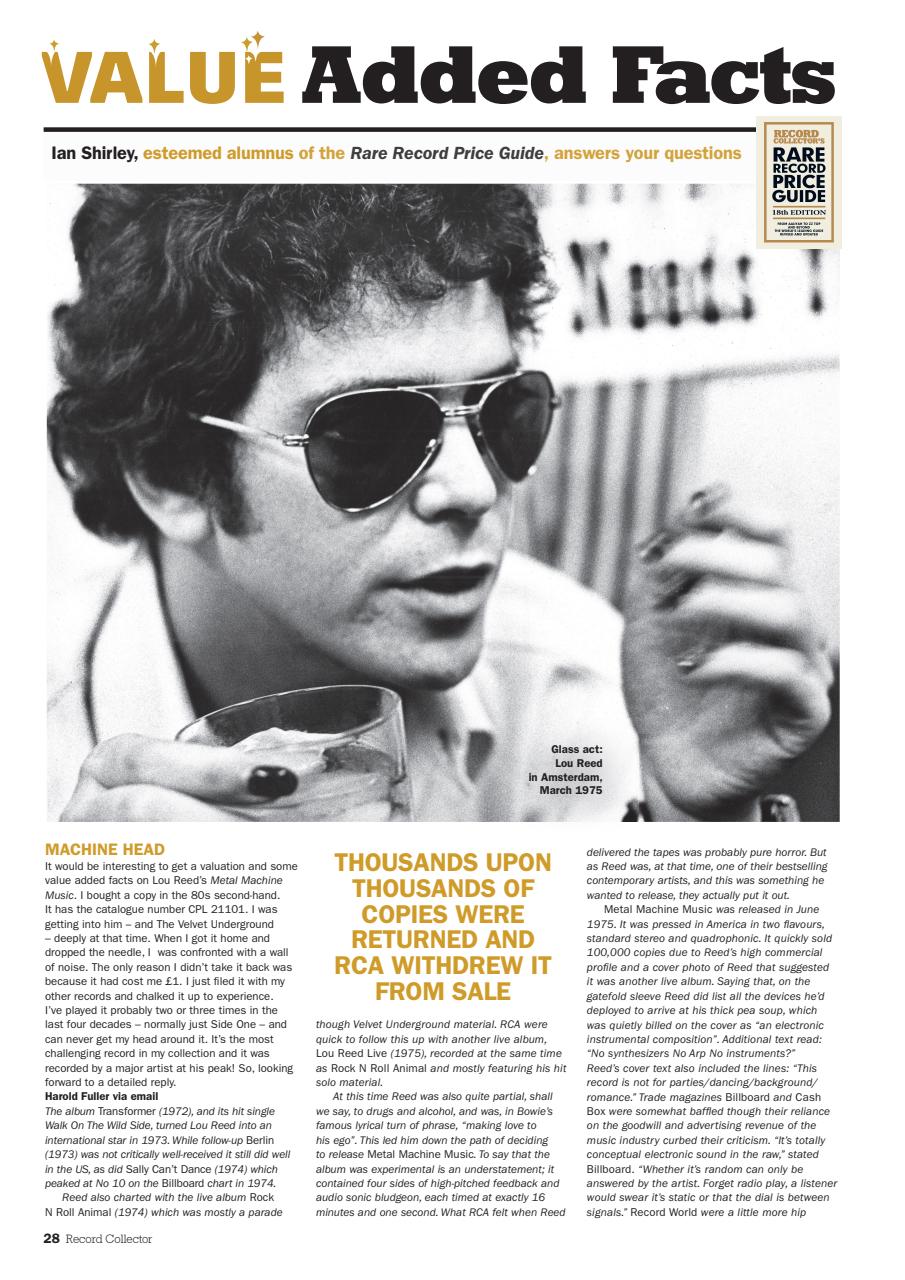 Record Collector Preview Pages