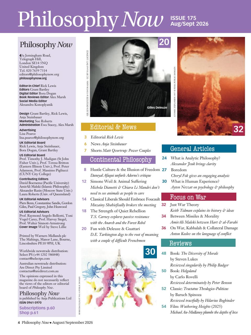 Philosophy Now Preview Pages