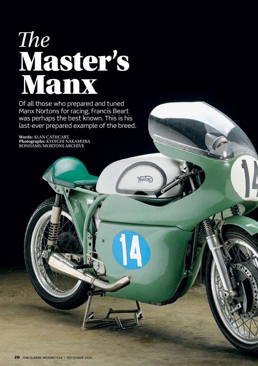 The Classic MotorCycle Preview Pages