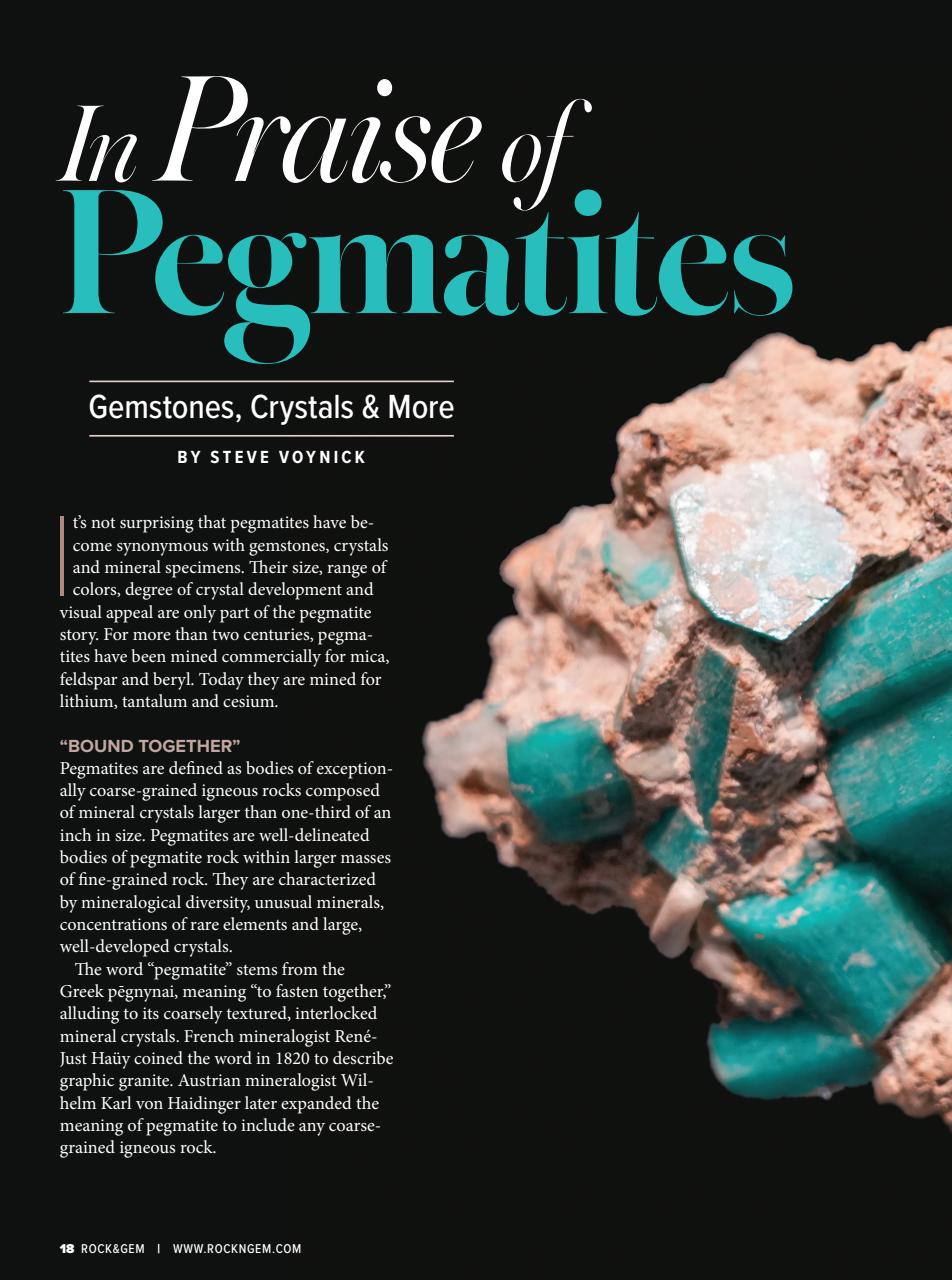 Rock&Gem Magazine Preview Pages