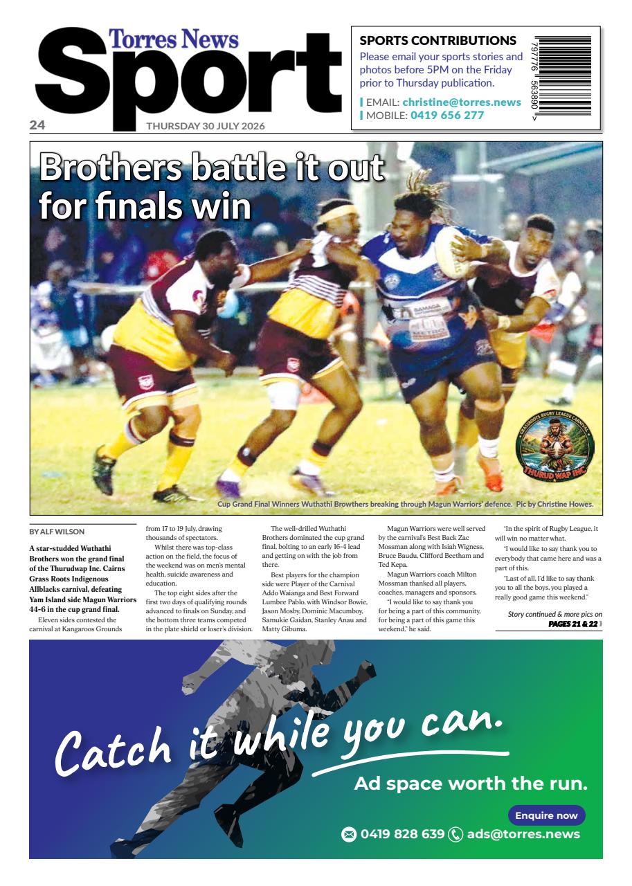 Torres News Preview Pages