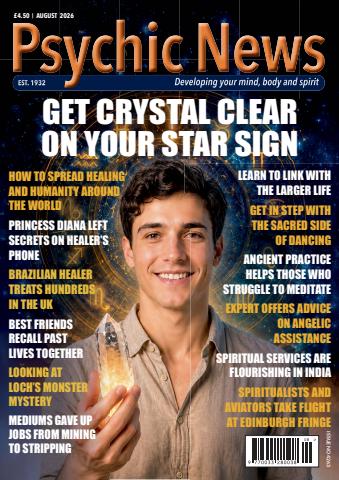Psychic News issue August 2026