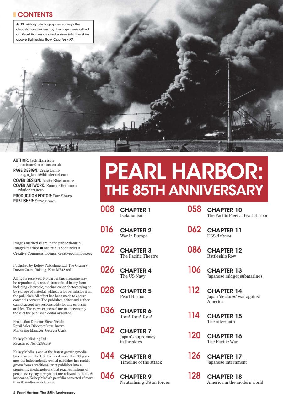 Pearl Harbor Preview Pages