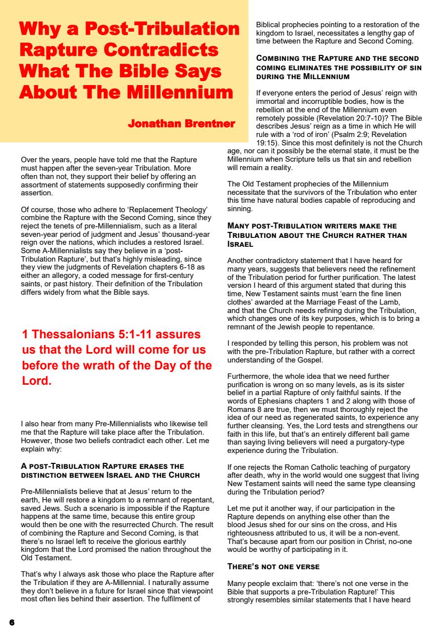 Prophetic Witness Preview Pages
