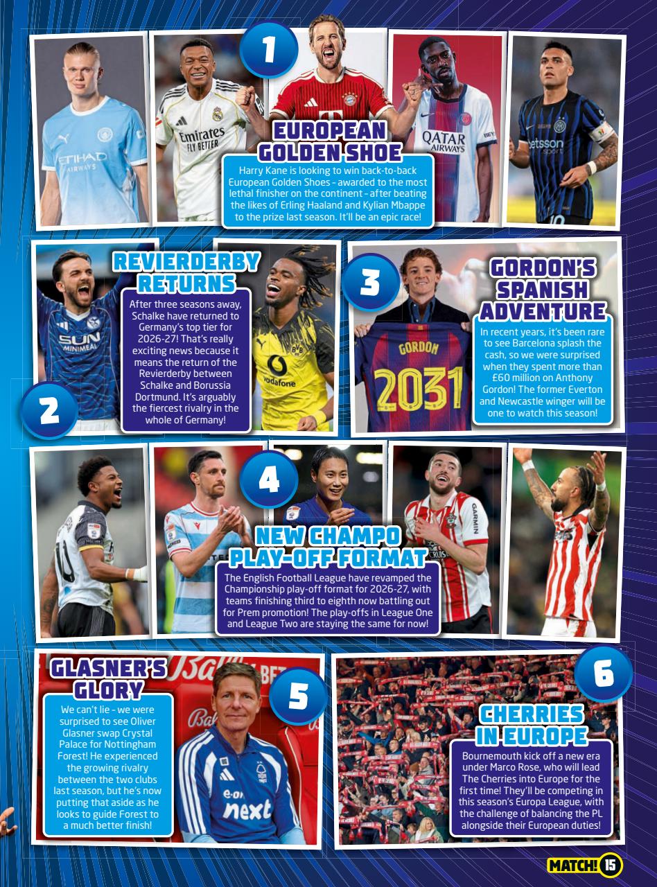 Match Preview Pages