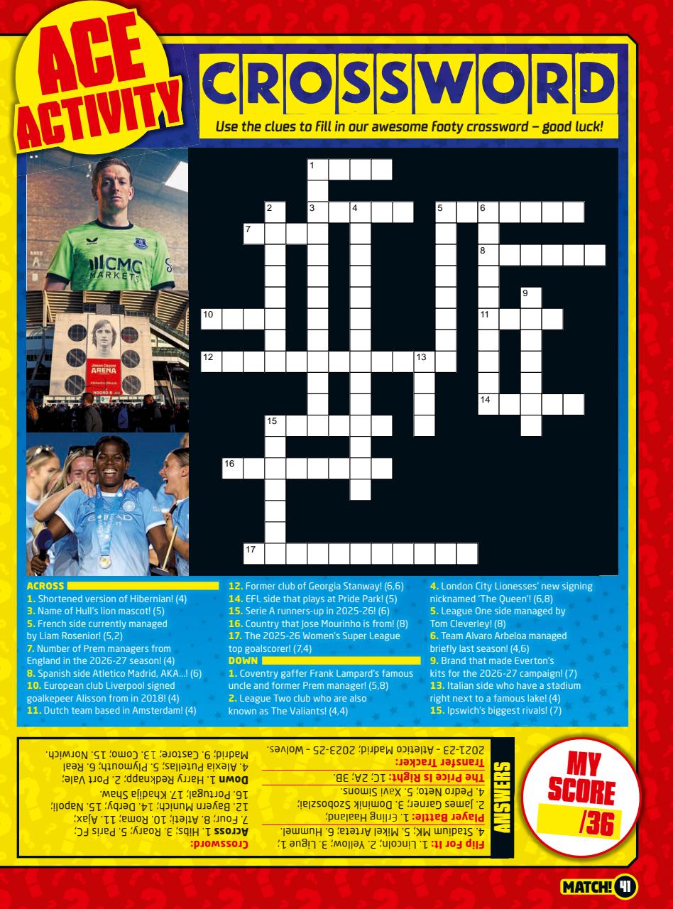Match Preview Pages