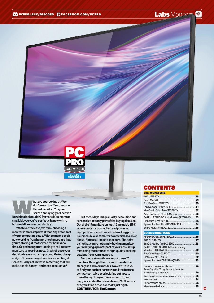 PC Pro Preview Pages