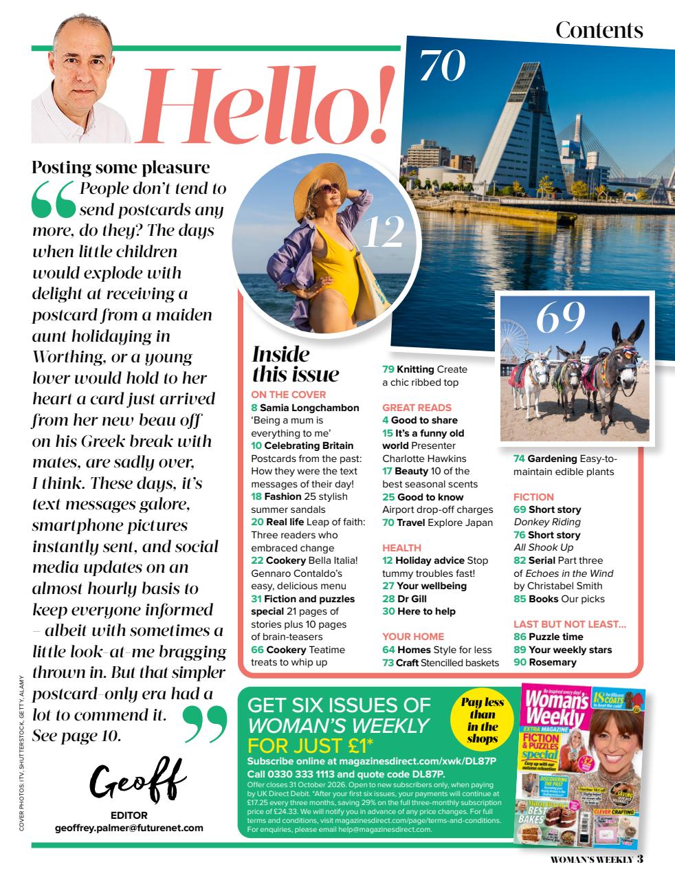 Woman's Weekly Preview Pages