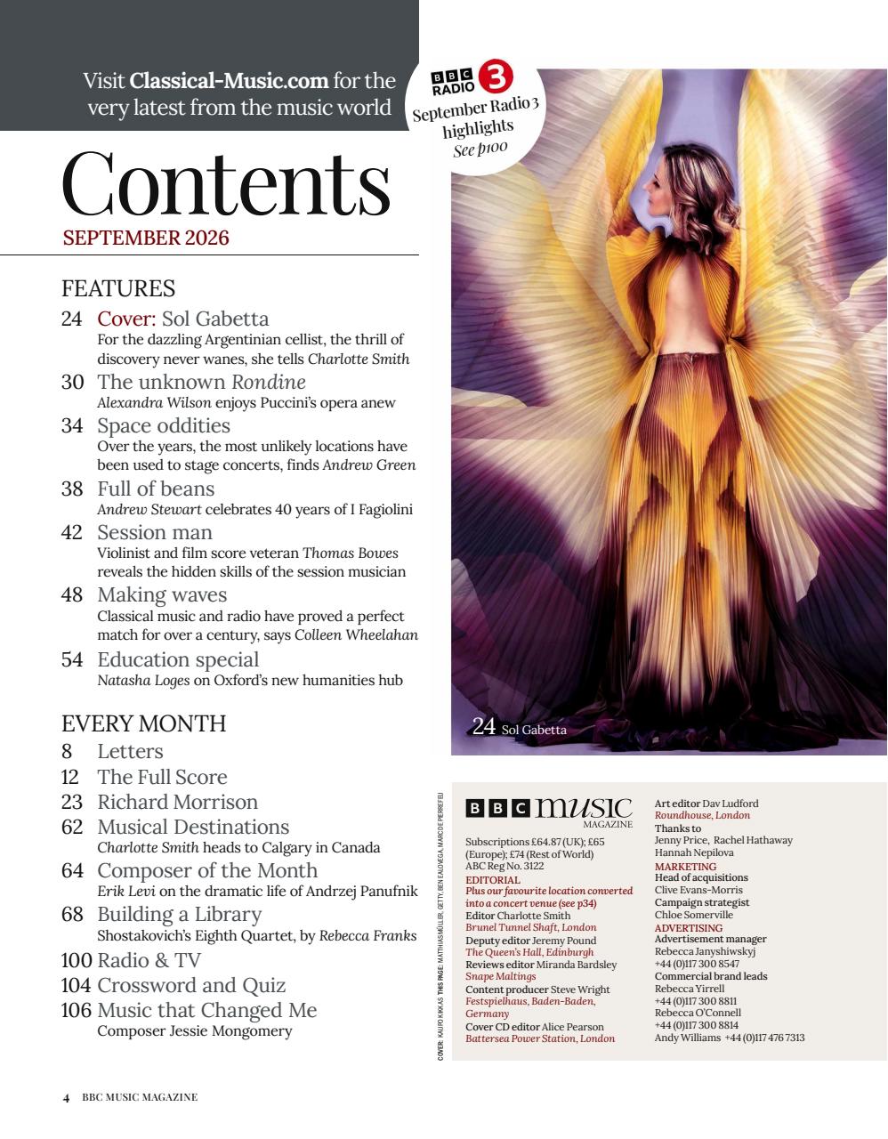BBC Music Magazine Preview Pages