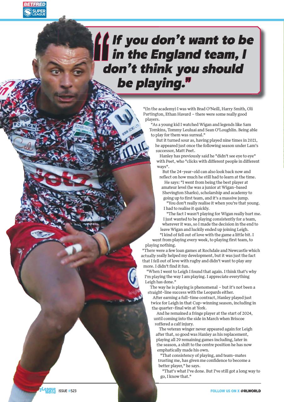 Rugby League World Preview Pages