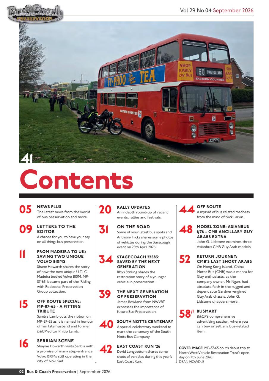 Bus & Coach Preservation Preview Pages