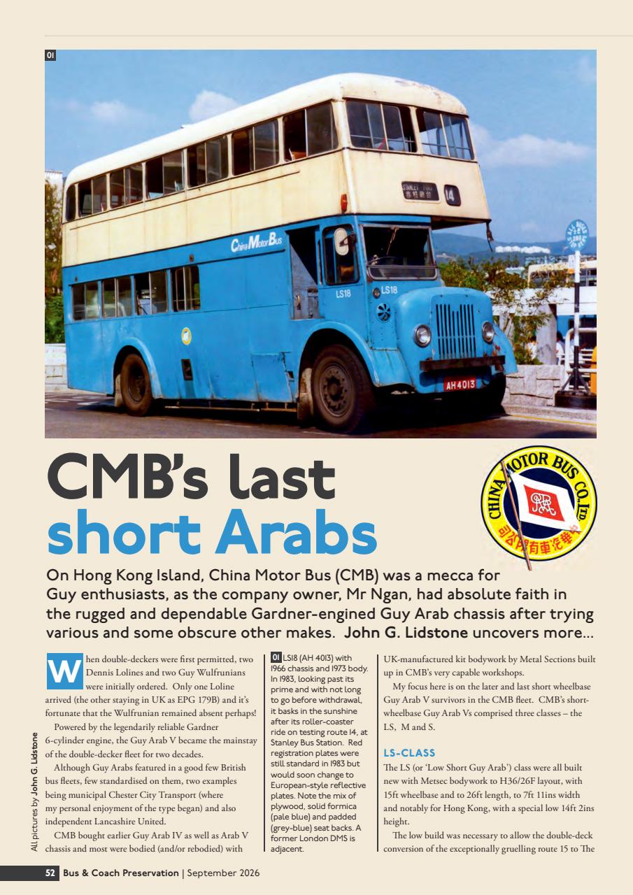 Bus & Coach Preservation Preview Pages
