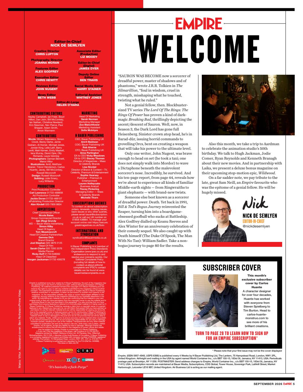 Empire Preview Pages