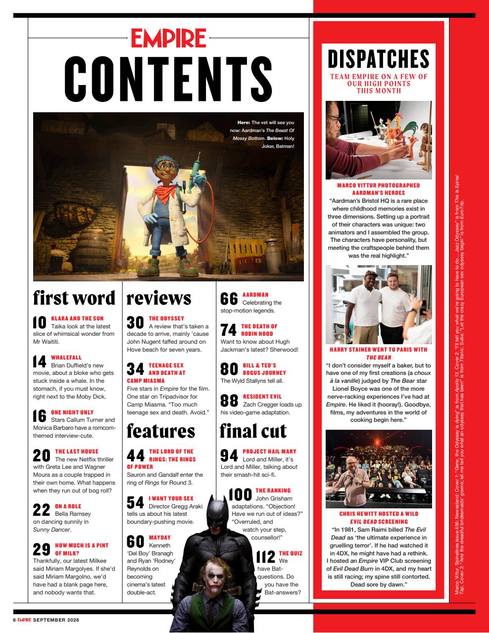 Empire Preview Pages