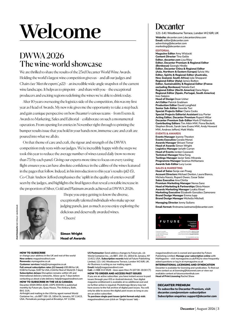 Decanter Preview Pages
