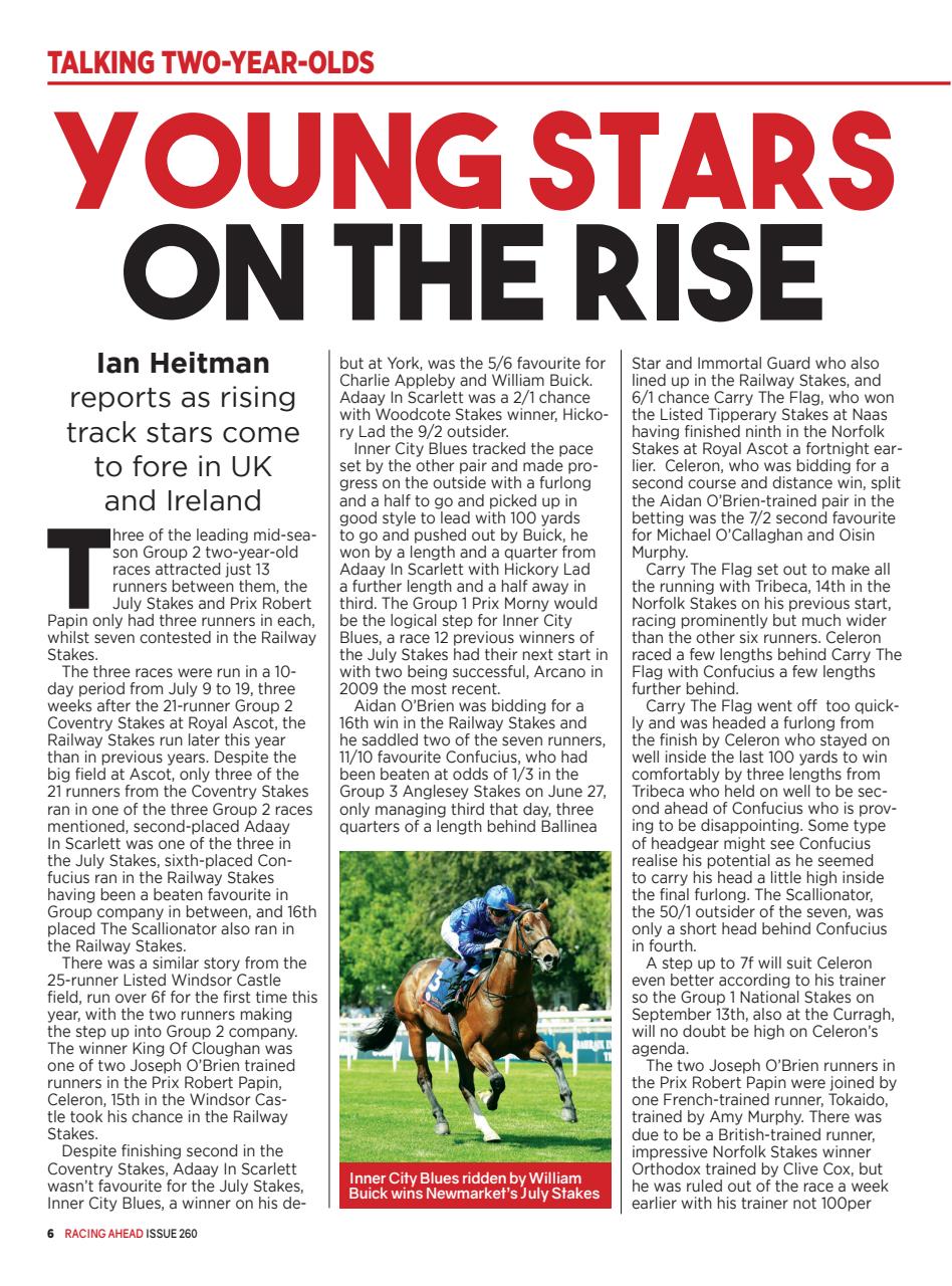 Racing Ahead Preview Pages