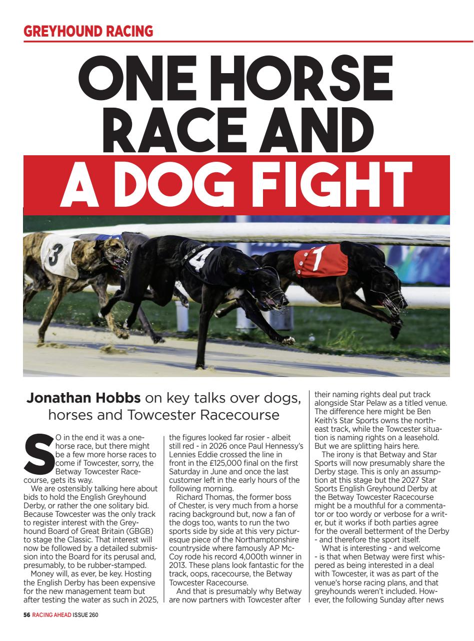 Racing Ahead Preview Pages