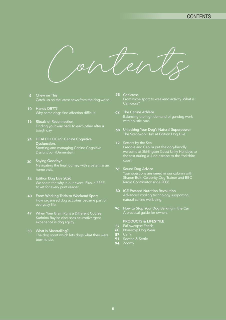 Edition Dog Preview Pages