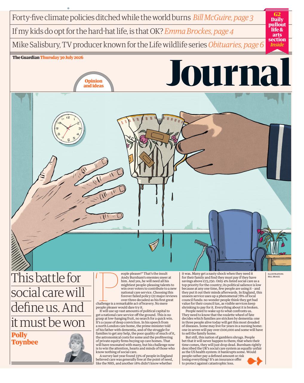 The Guardian Newspaper Preview Pages