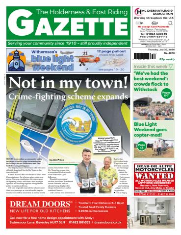 Holderness Gazette July 30, 2026 issue Holderness Gazette July 30, 2026
