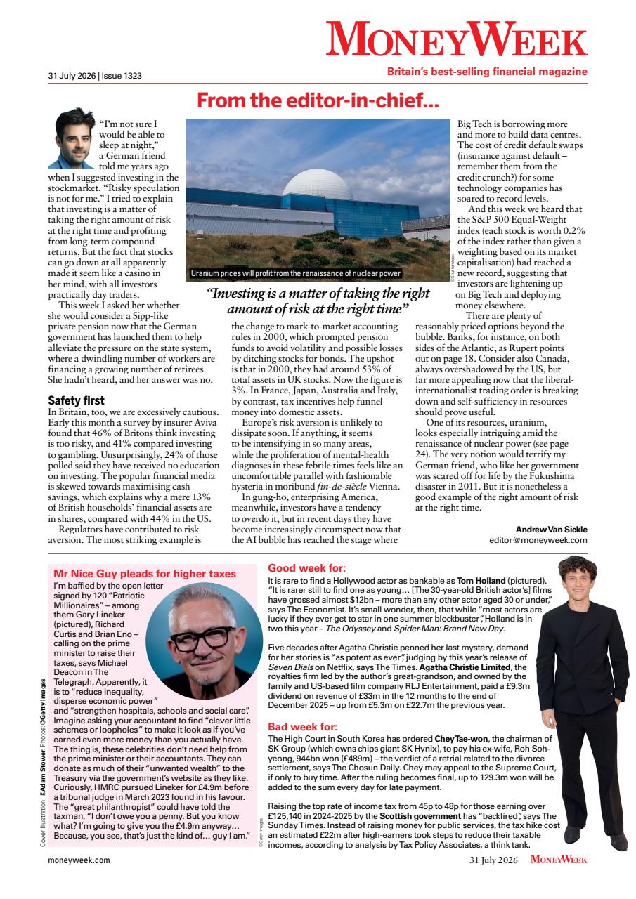 MoneyWeek Preview Pages