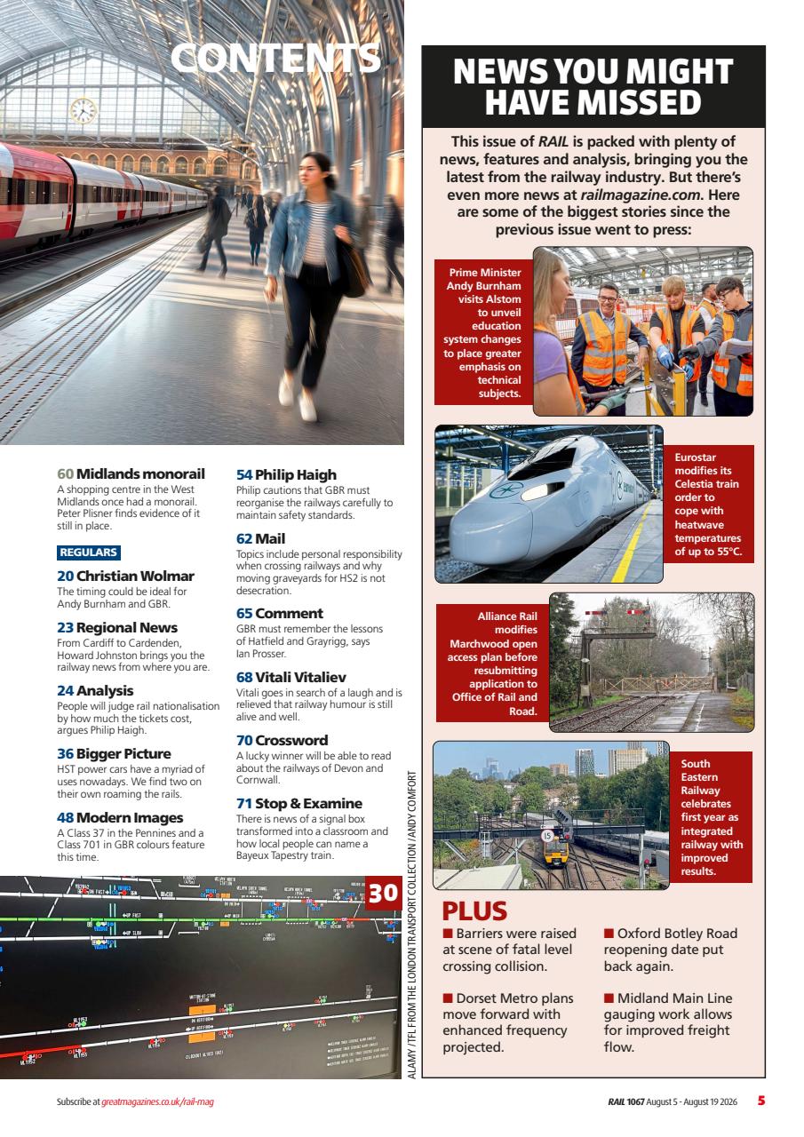 Rail Preview Pages