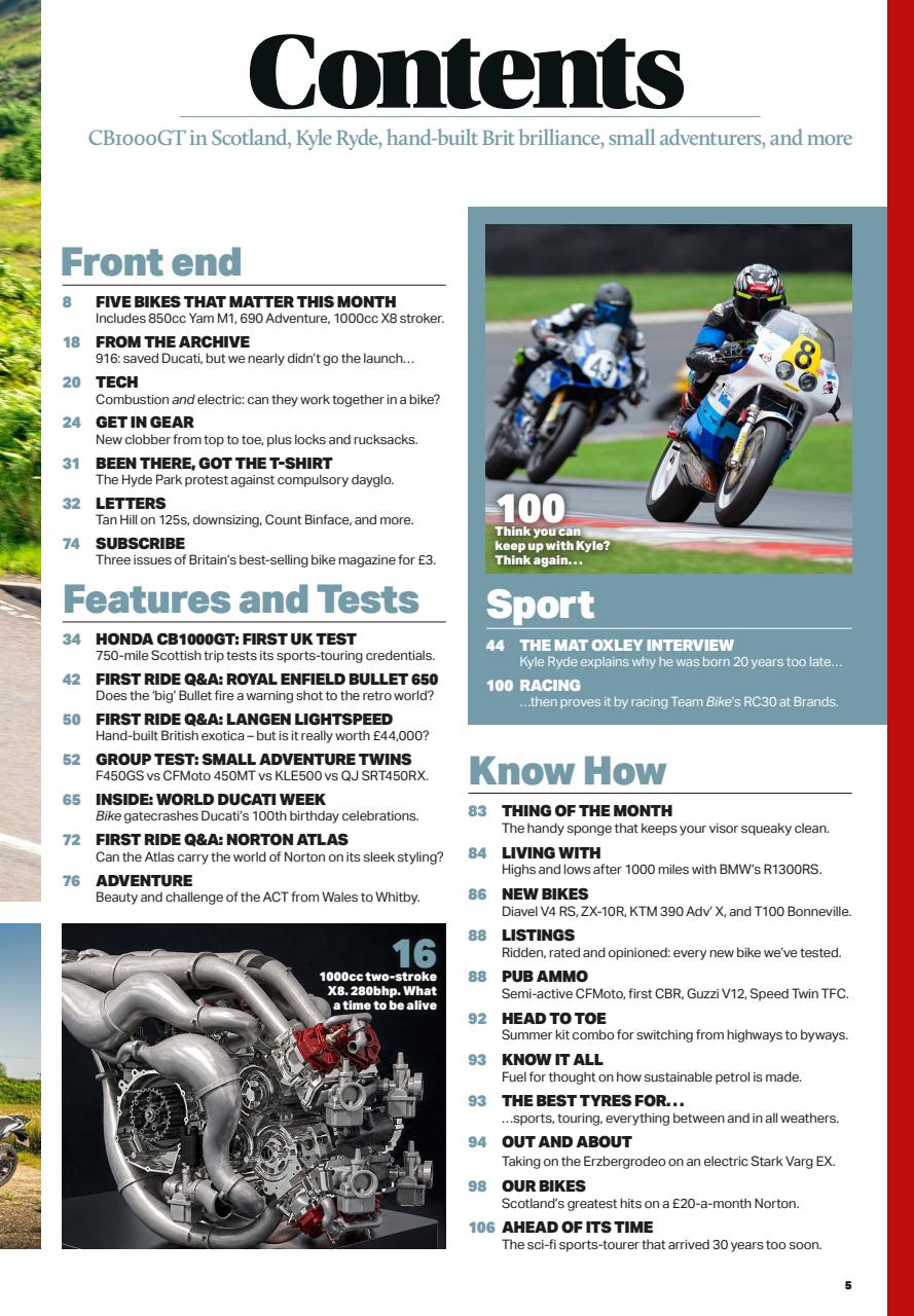 Bike Preview Pages
