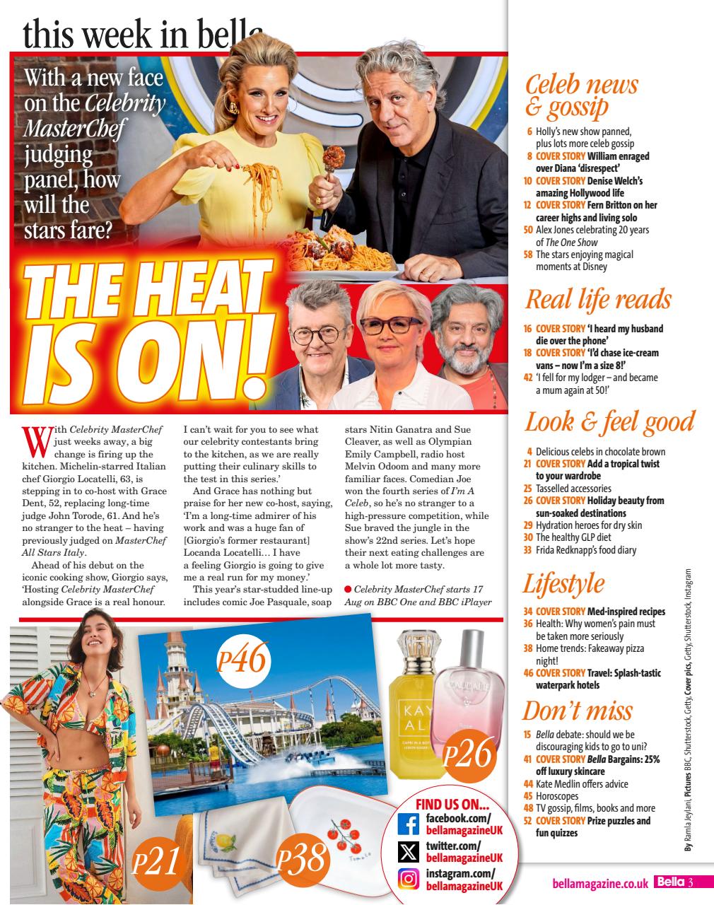 Bella Magazine Preview Pages