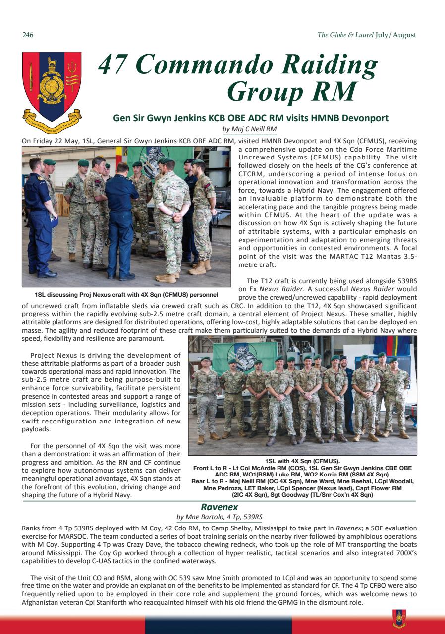 Globe & Laurel Preview Pages