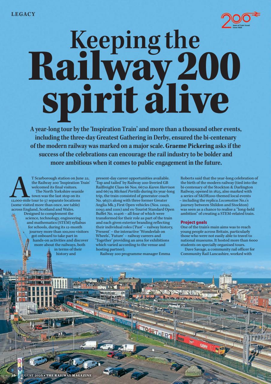 Railway Magazine Preview Pages