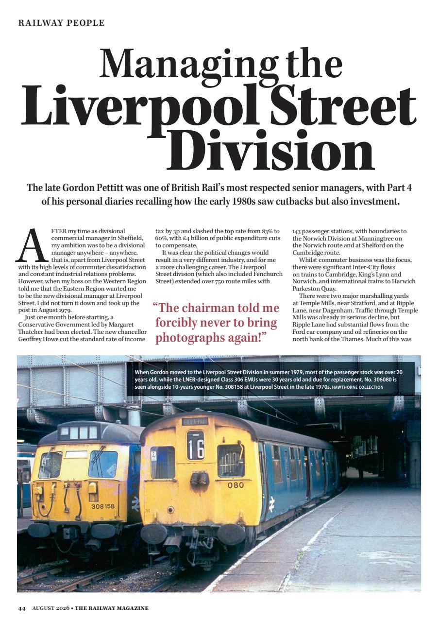 Railway Magazine Preview Pages