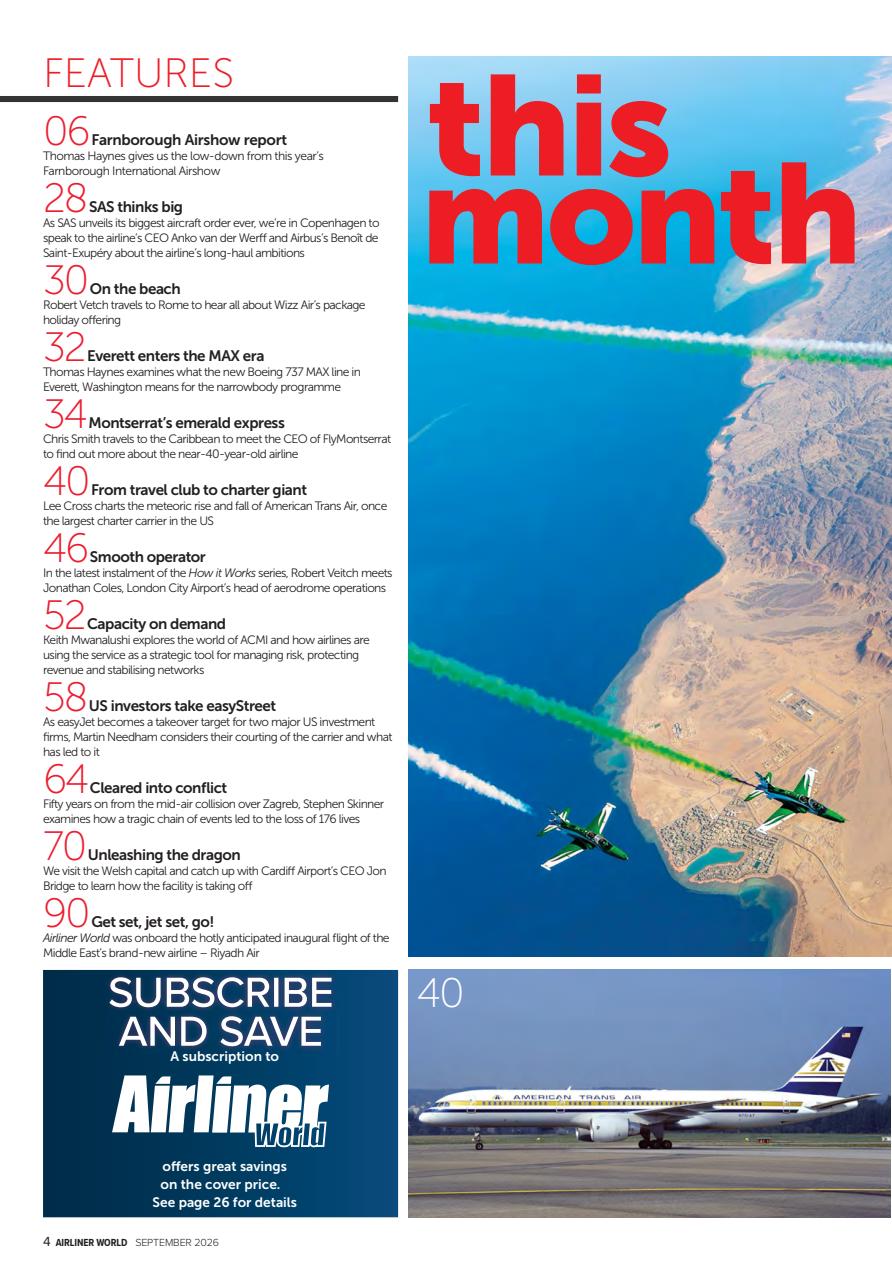 Airliner World Preview Pages