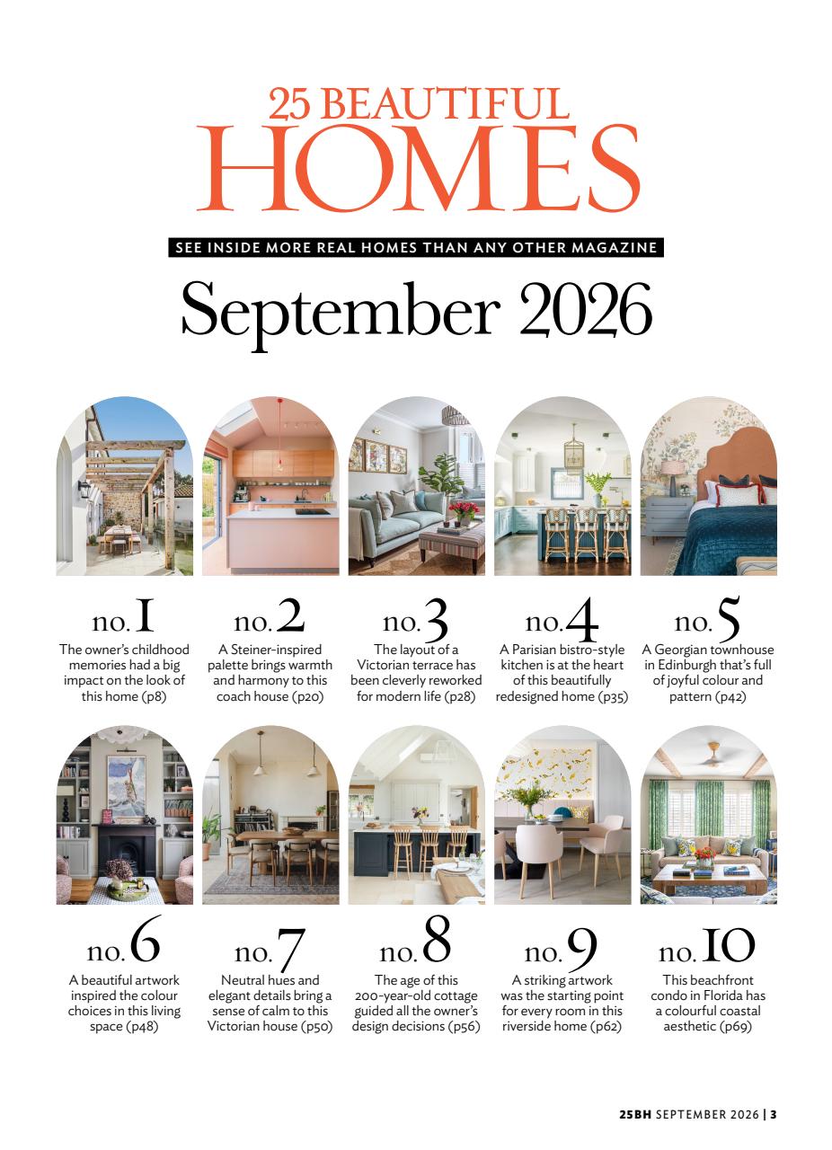 25 Beautiful Homes Preview Pages
